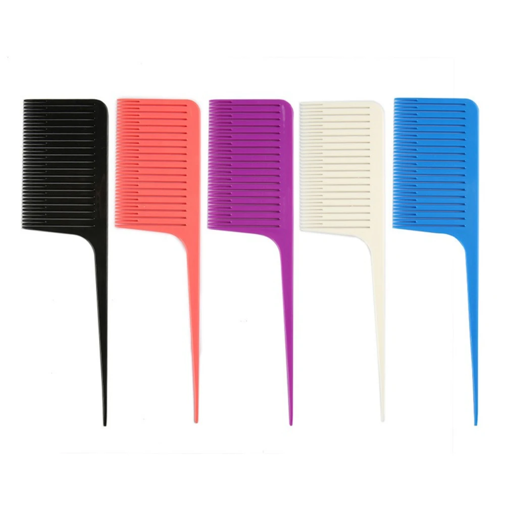

Hair Brush Professional Weaving Highlighting Foiling Comb Hair Dye Styling Tool Salon Hair Dyeing Combs Styling Tools