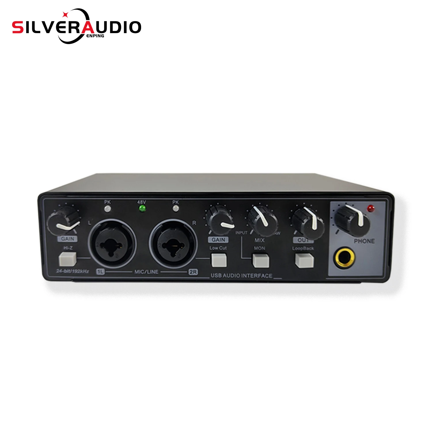 GAX-MD22 interfaccia Audio registrazione Live Dubbing Equipment canto USB chitarra esterna Audiobook scheda Audio professionale