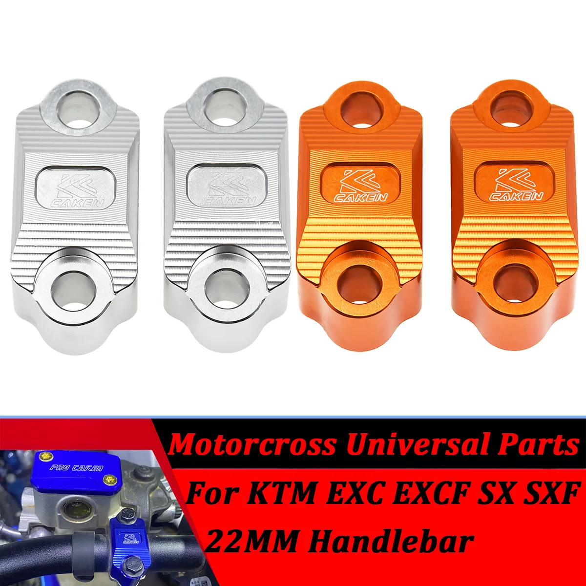 

CNC 22MM Universal Handlebar Brake Clutch Rotating Bar Clamp Mount Stop Start Kill Switch For KTM EXC EXCF motocross Accessories