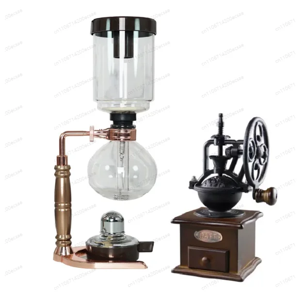 Japanese Style Glass Vacuum Siphon Coffee Maker Household Siphon Pot Multipurpose Coffee Tea Brewing Machine