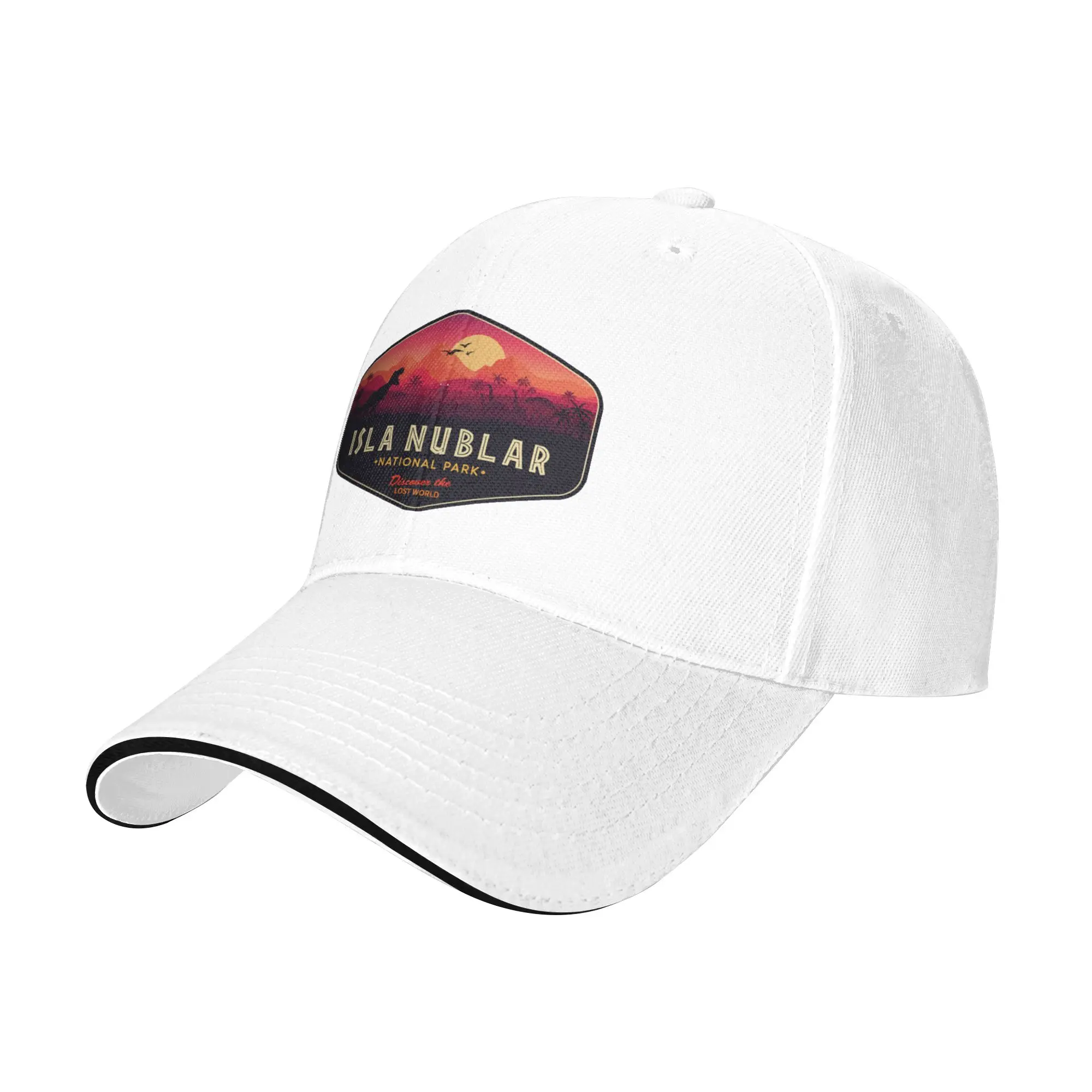 Isla Nublar National Park badge Gift For Children Men Women A Baseball Cap Hat
