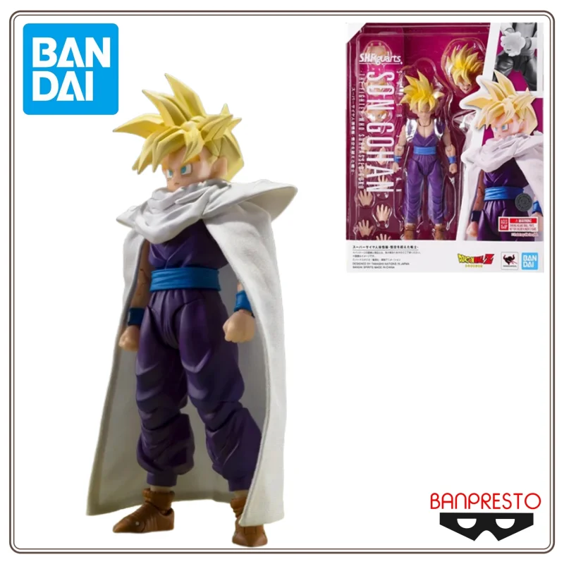 

In Stock Bandai Genuine Dragon Ball Model Kit SHF Son Gohan Who Surpassed Action Figure Collectibles Anime Figures Toys Gift