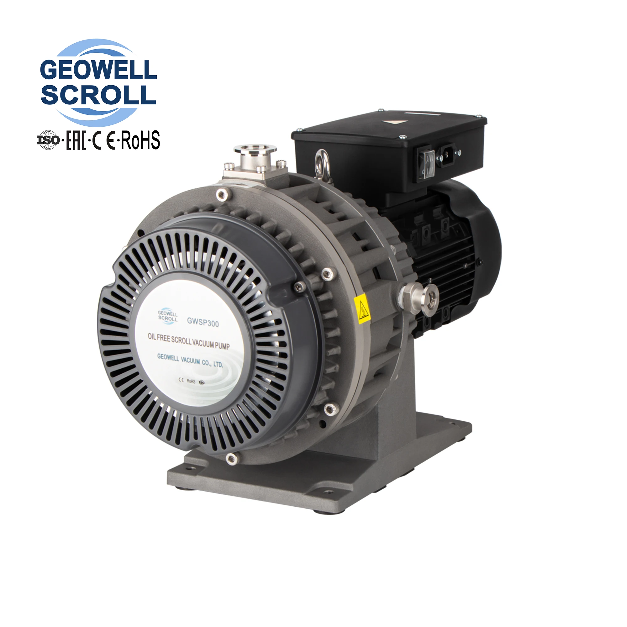

GWSP300 300L/min 240L/min Air Cooled Scroll Pump Dry Oil Less Vacuum Pump