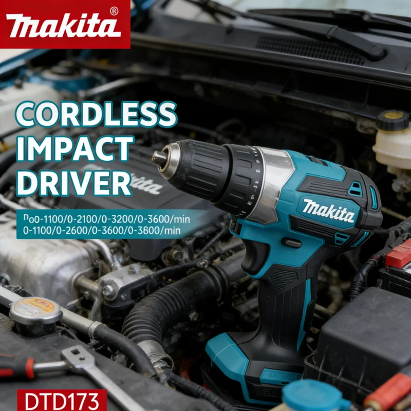 Makita DTD173 Black…