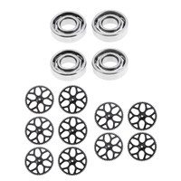 A13Q-4Pcs Bearing With 10Pcs Main Gear For Wltoys V911S V977 V988 V930 V966 XK K110 RC Helicopter Airplane Drone Spare Parts