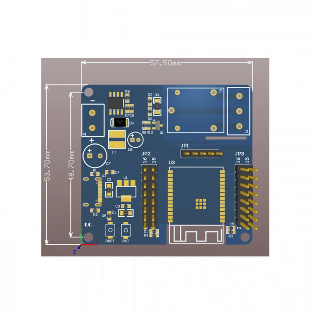 SP32-C6 Single Relay Module DC5-60V Relay Board Support Matter WiFi6 Bluetooth5.3 Zigbee3.0 Thread1.3 for Smart Home Devices
