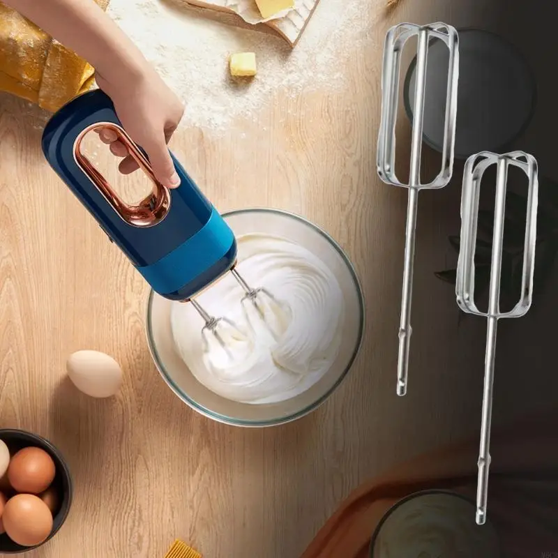 M6CB 2 Stuks Handmixer Kloppers Mixer Onderdelen Vervanging Handmixer Elektrische Attachment Accessoires Voor Bakken Koken Taken