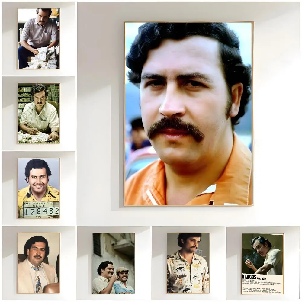 Infamous Historical Figure Lord Pablo Escobar Poster Premium Wall Decor Modern Home Poster Unframed