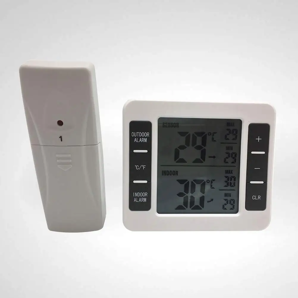

Thermometer Wireless Home Outdoor High Precision Digital Clock with Temperature Indoor