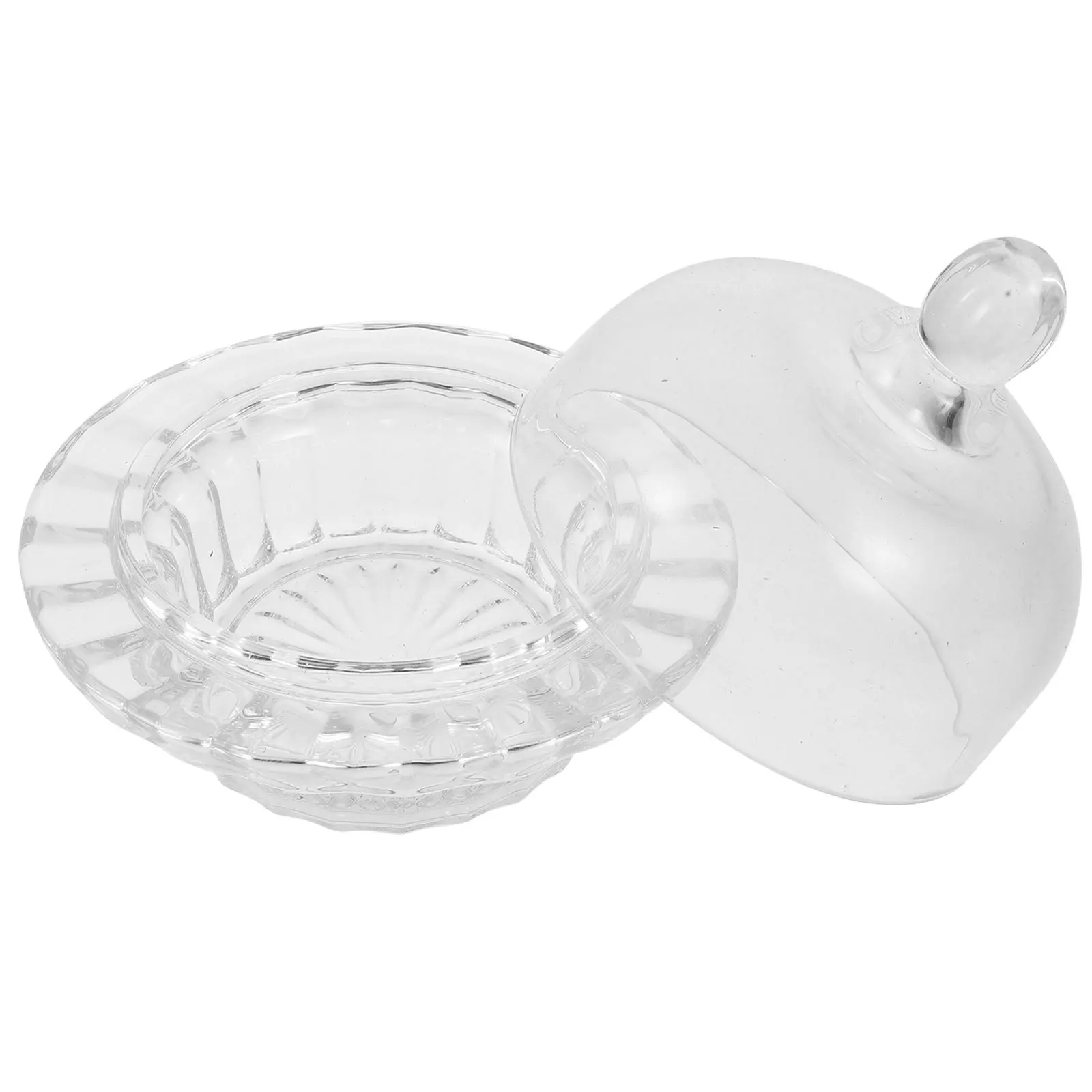 

Small Glass Dessert Bowl Transparent Pudding Cup with Lid for Yogurt Parfait Fruit Snack Single Serving Party Appetizer