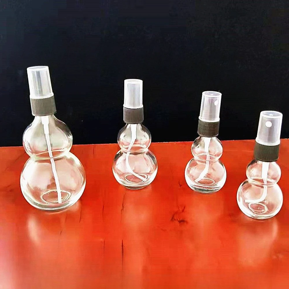 20 30 50ml Small Double Gourd BottleClear Glass Empty BottleEssential Oil BottleDropper Bottle Rollerball Bottle Spray Bottle