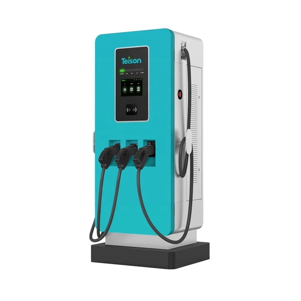 DC 150kw Level 3 Ev Car Fast Charger with CCS1/2 CHADEMO GB/T Adapter Commercial DC OCPP Fast Charging Station