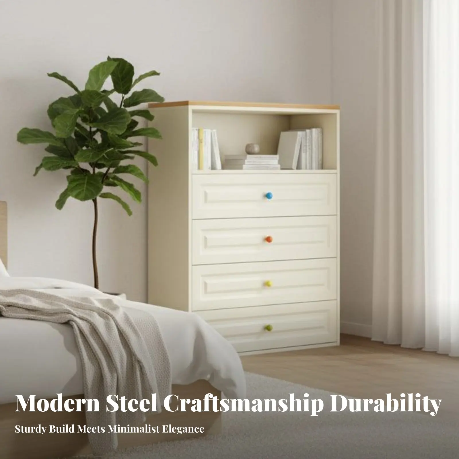 5-Drawer Metal Cabi…