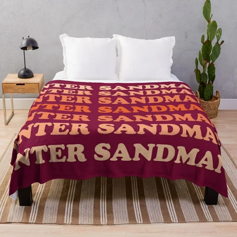 

Enter Sandman Ombre Throw Blanket Fuzzy Plush Throw Blanket for Sofa Chair