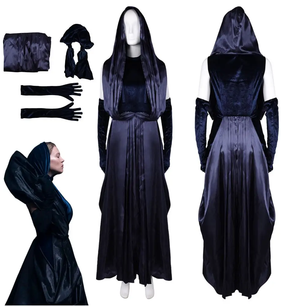 

Movie 2024 Dune Lady Jessica Atreides Cosplay Costume Disguise for Adult Women Dress Fantasia Outfits Halloween Carnival Suit