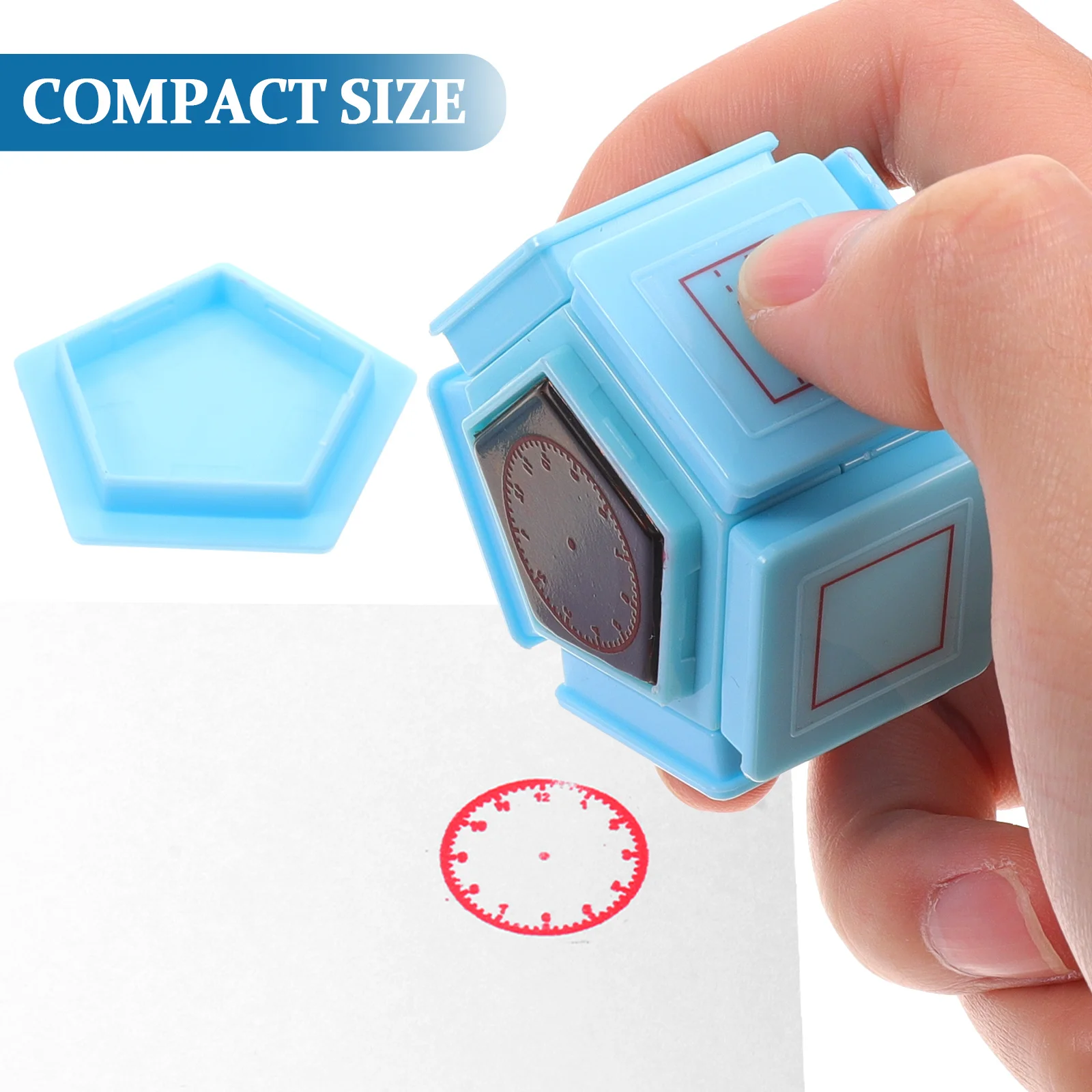 Handwriting Stamp Line Roller Multi-Sided Stamp Writing Practice Stamp Stampers Handwriting Line Portable Teacher