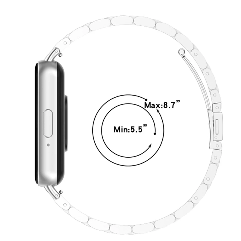 N91R-metalen band voor Samsung Galaxy Fit3 roestvrijstalen band armband polsband vervangende accessoires