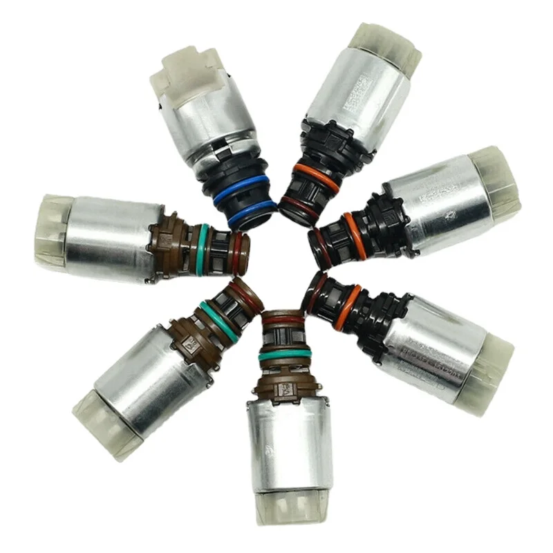 6F35 6F15 7Pcs/Set High Quality Transmission Solenoid Kit Fit for Ford Escape Fox1.6 Mazda Tribute Mariner Milan Mercury