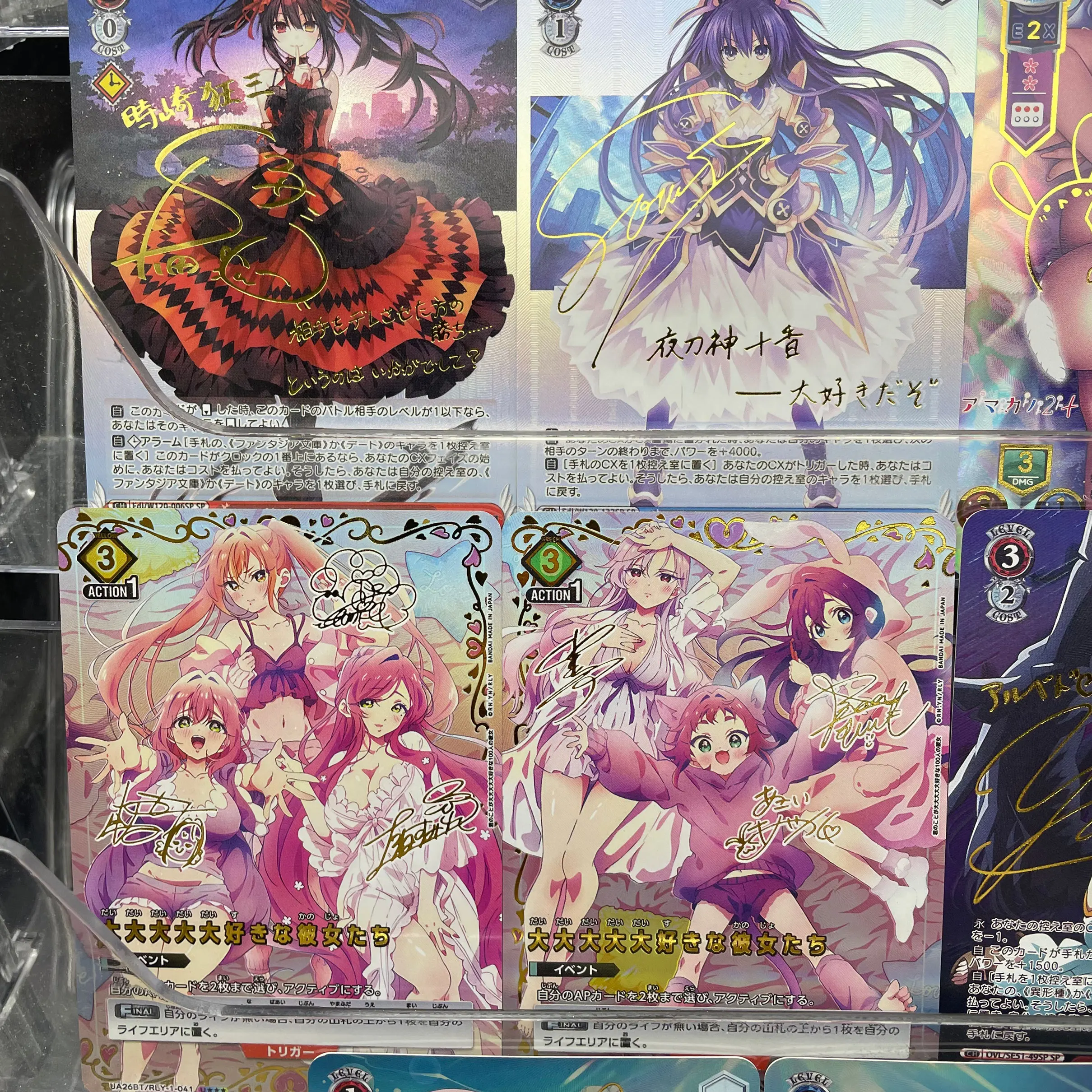 لتقوم بها بنفسك سلسلة بطاقات أنيمي مختارات ذاتية الصنع دال كورومي توكيساكي إعادة: صفر رام إميليا ريم ختم ساخن حرفة ثلاثية الأبعاد