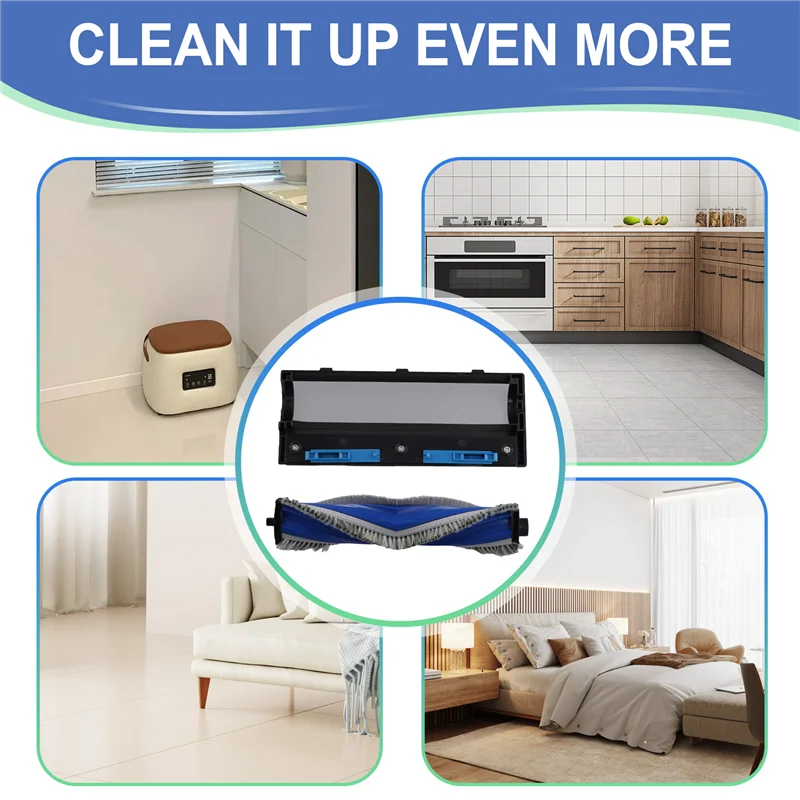 

Classy-Roller Brush Cover For Ecovacs Debot T30 Pro/T30 Pro Omni DDX14/T30 Max / YEEDI M12 Pro+ Spare Parts Accessories