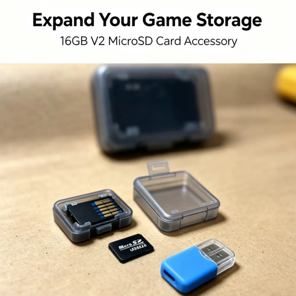 New Portable MicroSD Card 16GB Version V2 N.S Game Video Game Accessory Button for Portable Console