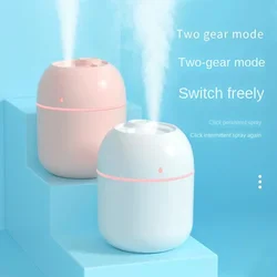 Humidificateur d'air portable USB avec petite gouttelette d'eau, vaporisateur d'hydratation, muet, maison, voiture, bureau, dortoir