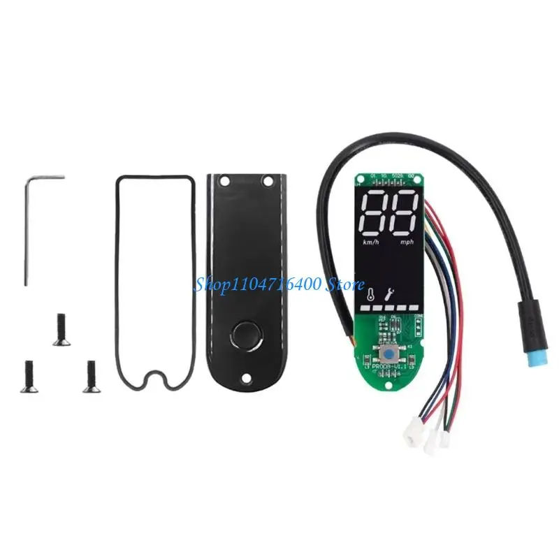 

y1gd High Performances Electric Scooter Dashboard Featuring Bluetooth-compatible Circuit Board & Screen Cover Accessory for