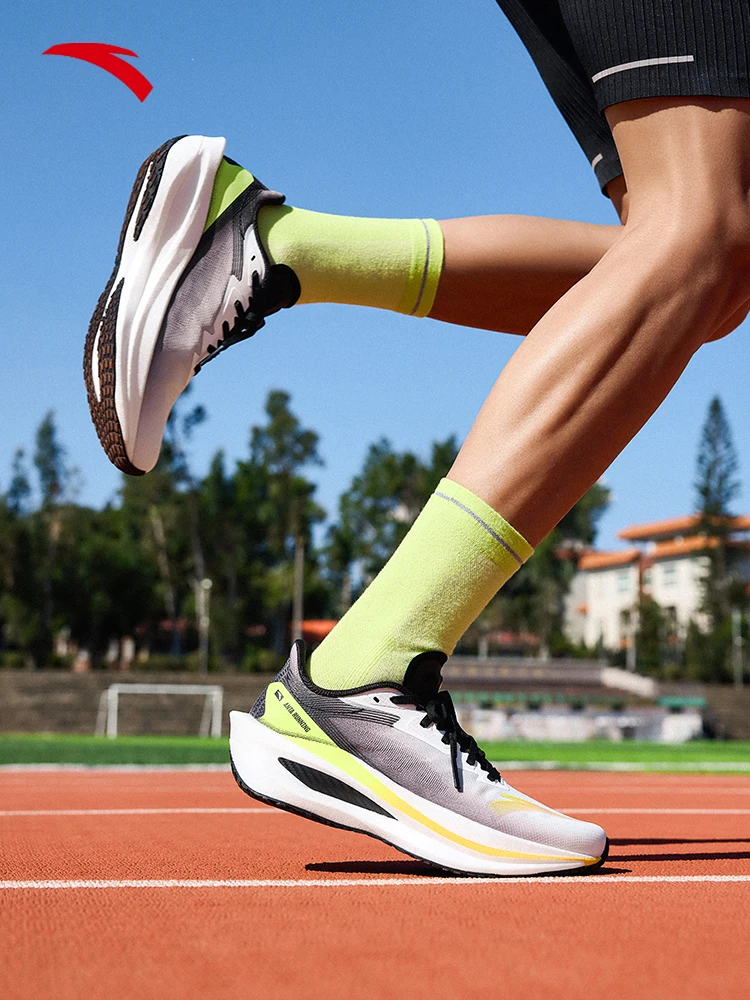 ANTA Wind 2 Training Running Shoes for Men in Spring 2025 Breathable High School Entrance Examination Physical Test Sports Shoes
