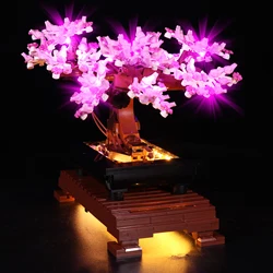 Vonado LED Light Kit For 10281 Pink Bonsai Tree Plant Building Blocks Set (NOT Include the Model) Bricks Toys For Children