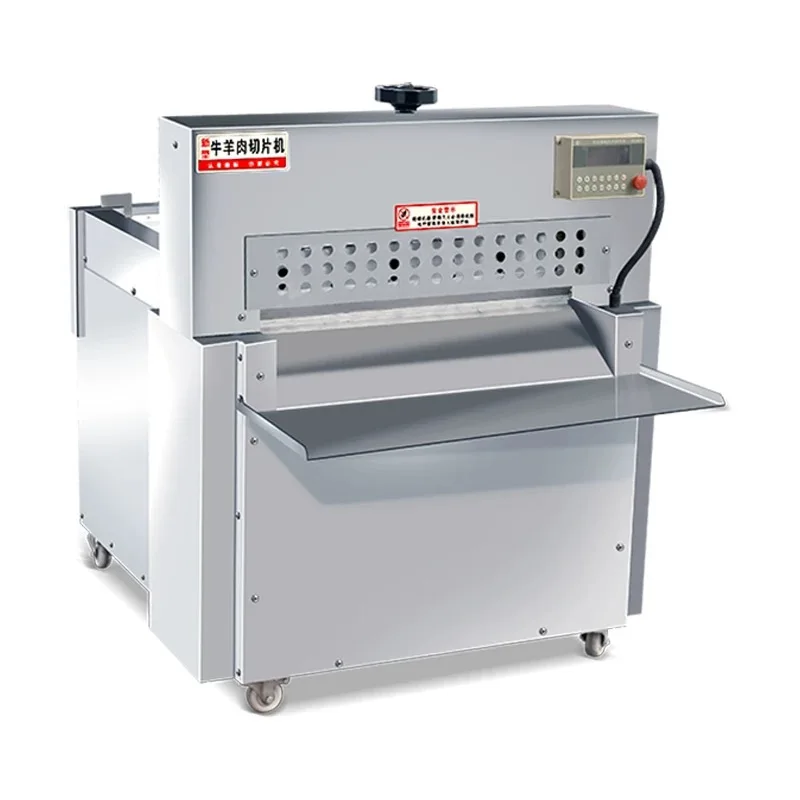Fully Automatic CNC Meat Chicken Pork Beef Slice Making Machine New Fully Automatic Mutton Roll Slicer With Motor On Sale
