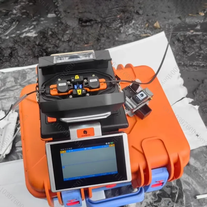 6 motor core alignment welding machine automatic fiber fusion splicing machine is suitable