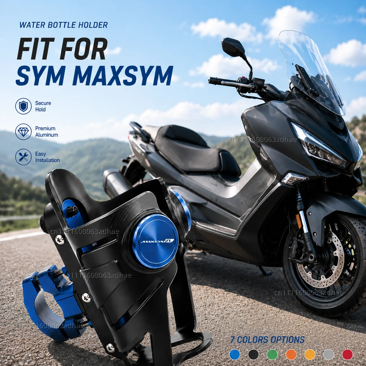 Motorcycle Water Bottle Holder For SYM MAXSYM TL500 TL 500 2020 Coffee Beverage Tea Cup Support Modification Accessories