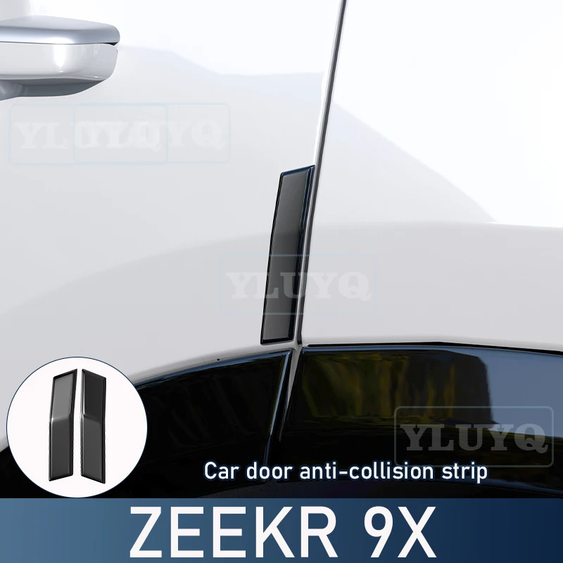 

For ZEEKR 9X 2026 car door anti-collision strips in original car color, hidden body protection stickers accessories