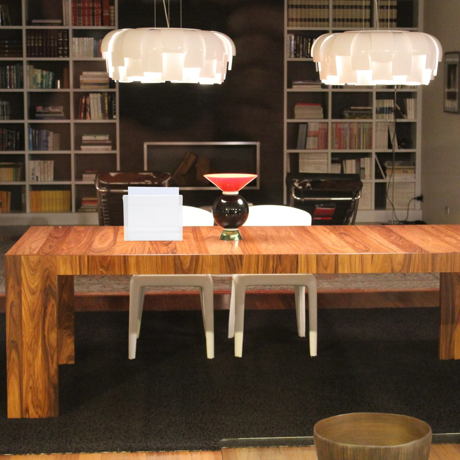 

1Pcs Paper Napkin Holder Acrylic Creative Vertical Tissue Dispenser Rack for Home Restaurant Bar Cafe Kitchen Table