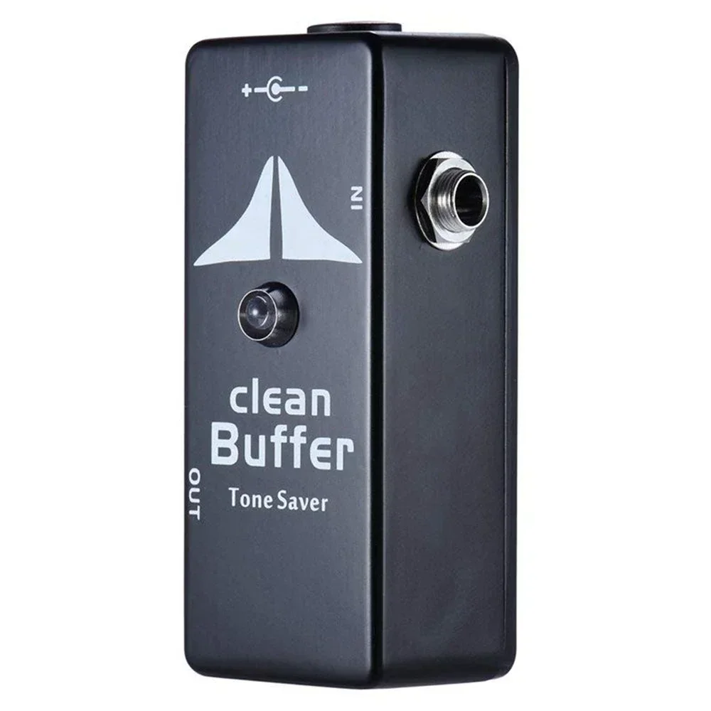 for Clean Buffer Mini True Bypass Guitar Effects Pedal Tone Saver Buffer Effects Processsor Metal Shell Guitar Parts