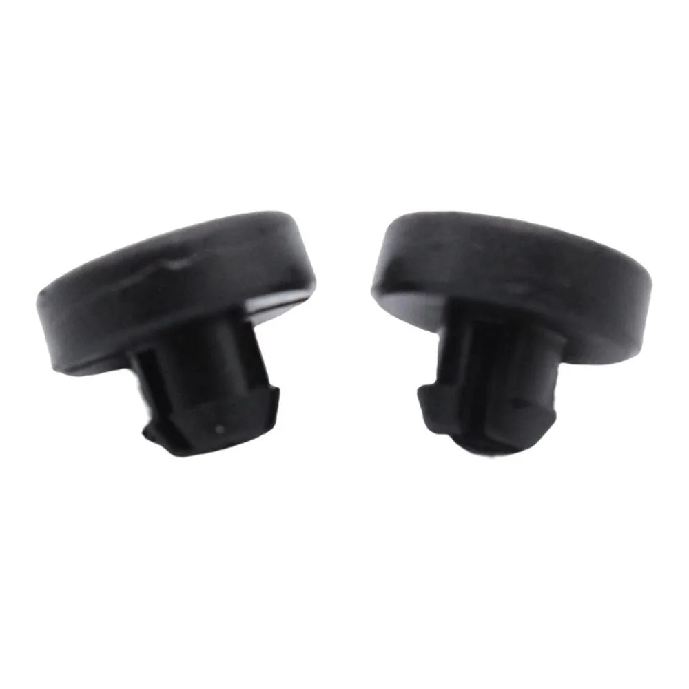 2pcs Boot Lid Hinge Stops 12832495 Black Trunk Lid Hinge Stops Durable For Saab 9-3 Convertible Accessory