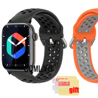 Band For COLMI P45 Strap Smart Watch Silicone Breathable Sports Bracelet Screen protector film For Women men