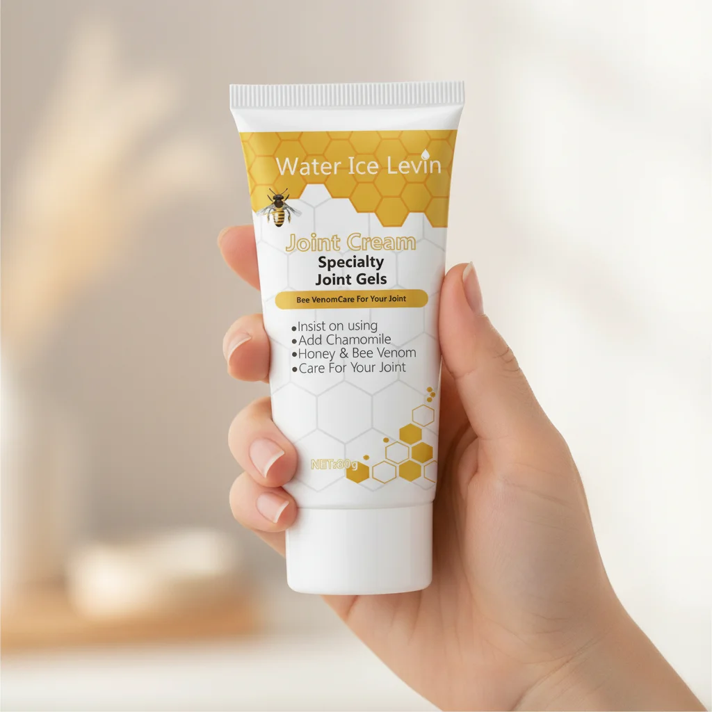 Bee Venom Joint Cream - Hypoallergenic and Soothing Moisturizing Lotion with a Light Fragrance for All Skin Types