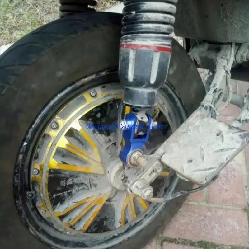 A70F Rear Shock Extender Absorber Riser Universal Motorcycle High Damping Device Thicken Pad 2pcs for Pit Dirt Bike ATV Quad