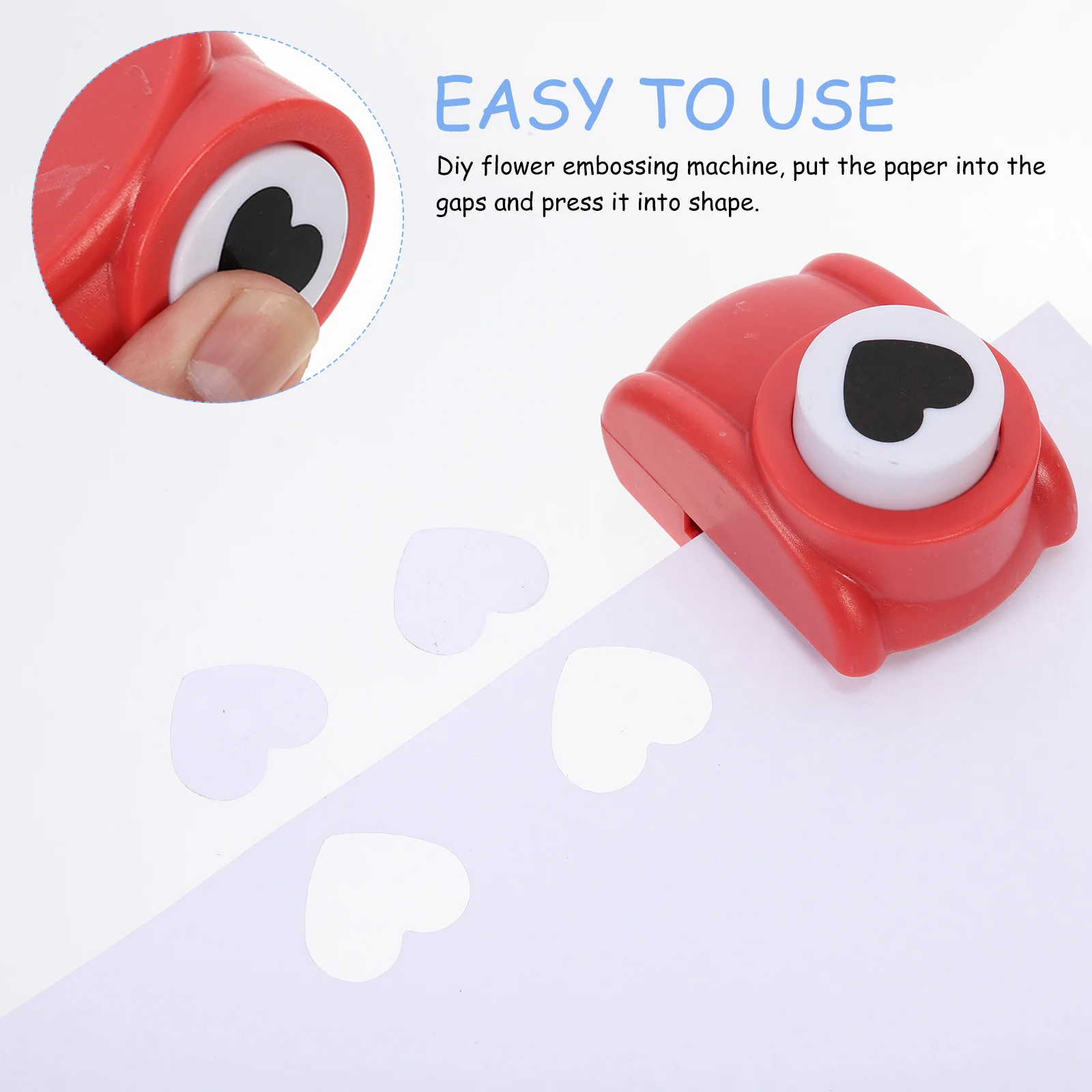 

Paper Puncher Portable Diy Craft Hole Punch For Scrapbooking Card Making Label Tag Design Handmade Art Project Tool