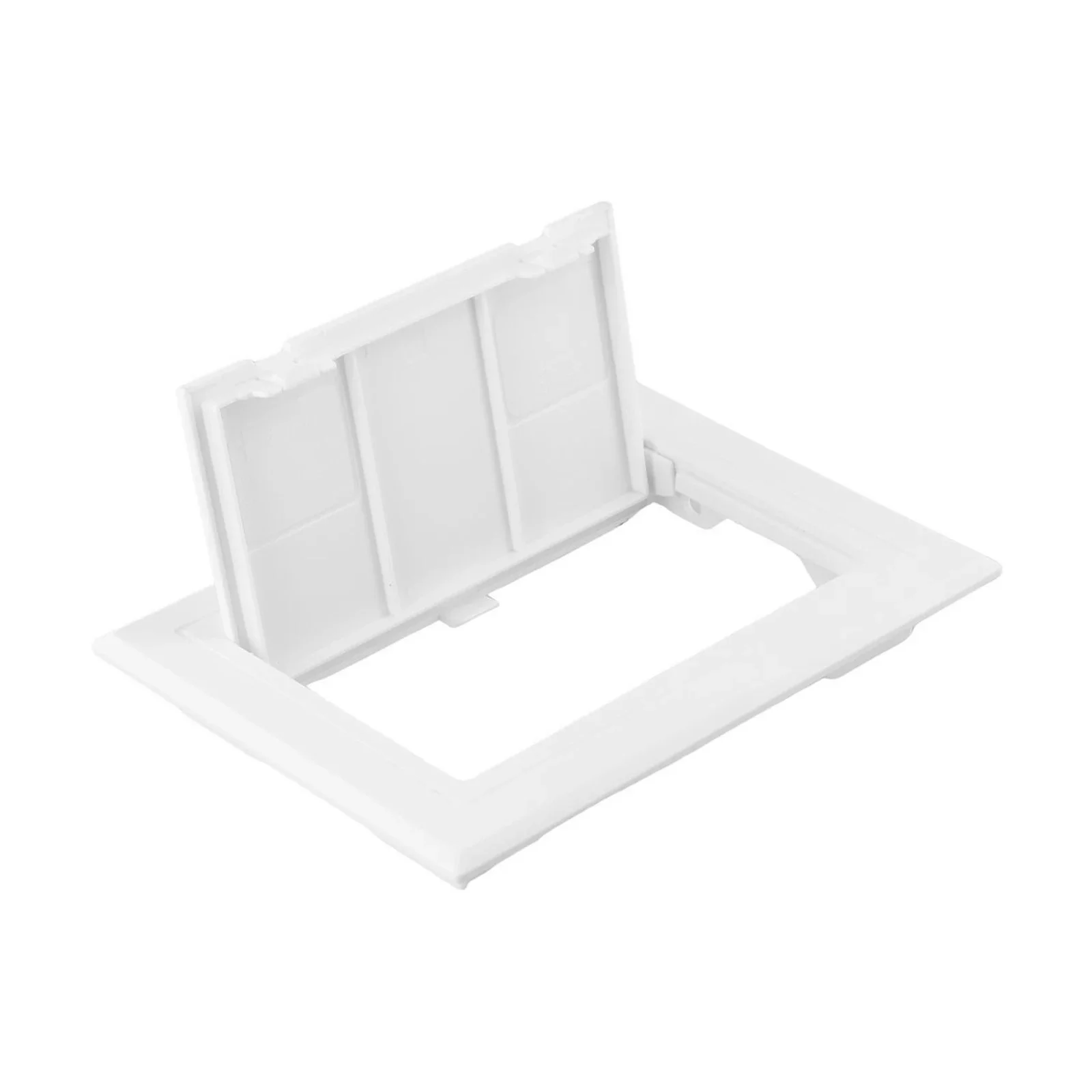 ABS Hinged Inspection Panel for Drywall and Plaster Surfaces Enabling Quick to Valves and Utility Installations