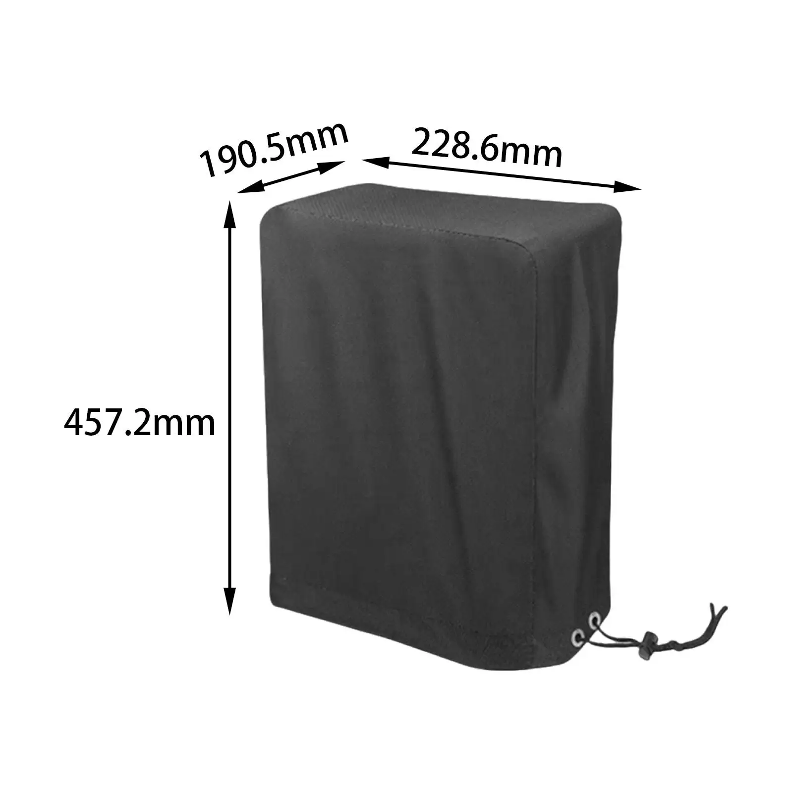 

Oxford Cloth Waterproof Tongue Jack Cover Heavy Duty Camper RV Electric Trailer Accessory for Outdoors