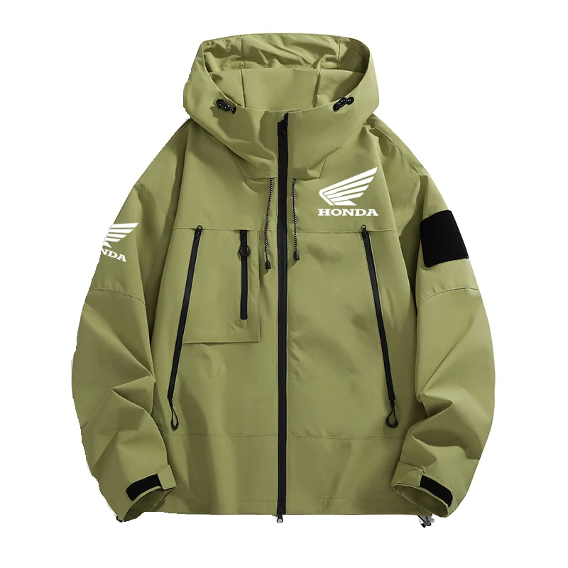 AliExpress Honda Logo Bike Wind Jacket 2026 Sell Well Waterproof Outdoor Casual Cycling Jackets Mountain Bicycle Windbreaker Men Rain Jacke