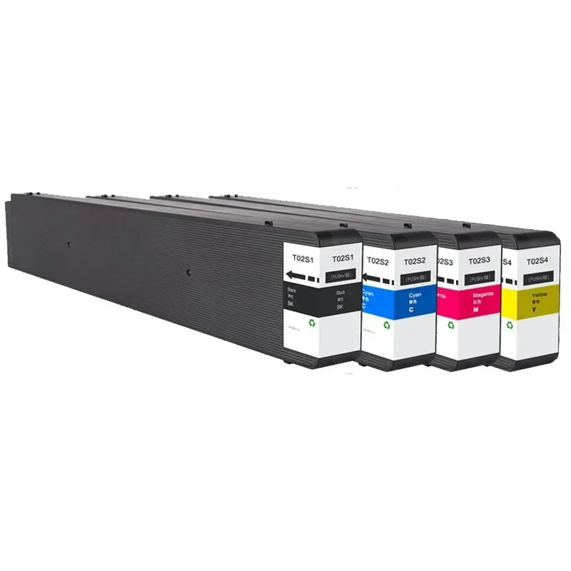 T02S1 Compatible Ink Cartridge For Epson WorkForce Enterprise WF-C20750 Printer Full With Pigment Ink (4 color optional)