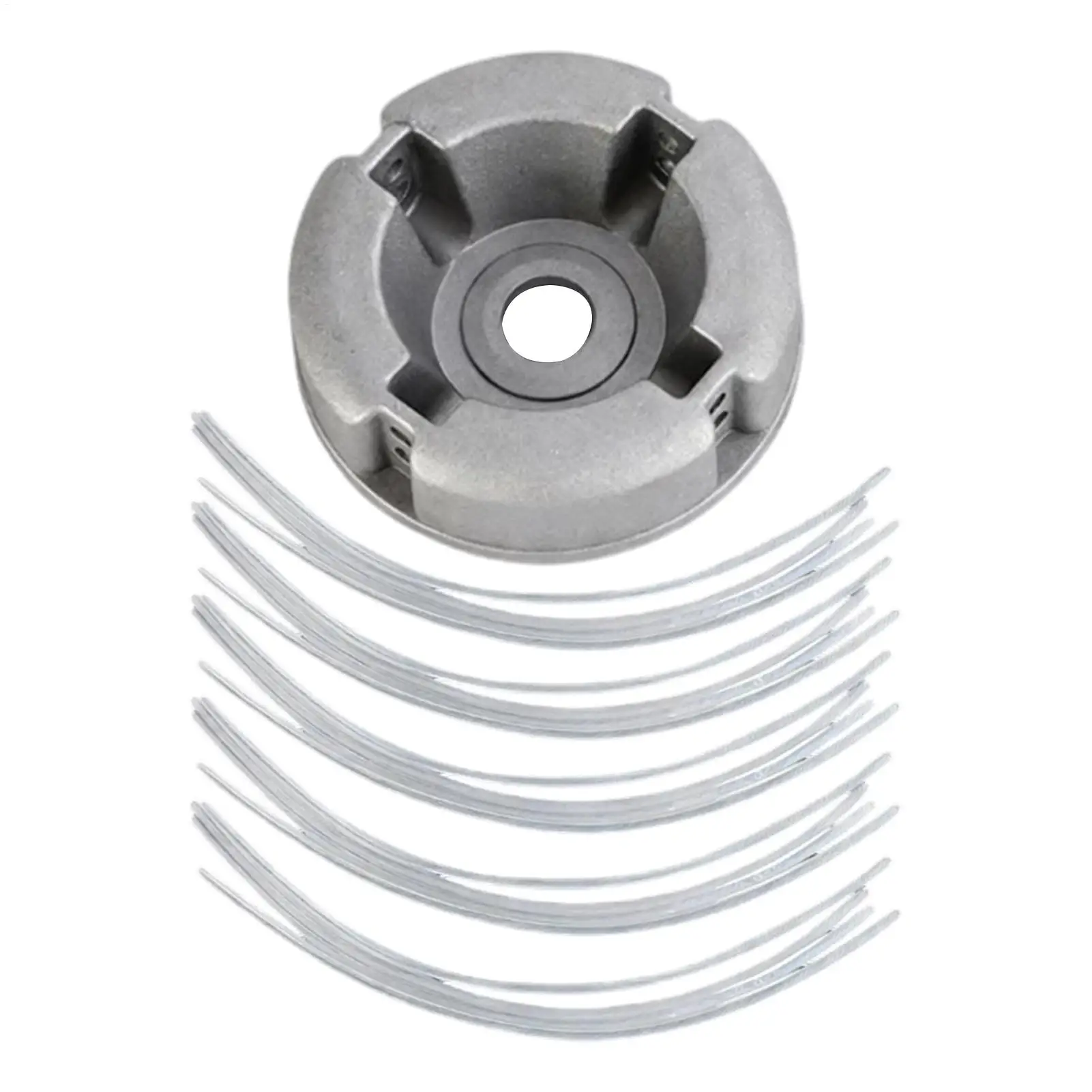 Speed Feed Trimmer Head Heavy Duty Universal Aluminum Replacements Gear Replacement Trimmer Head For Lawn Yard Outdoor Grass