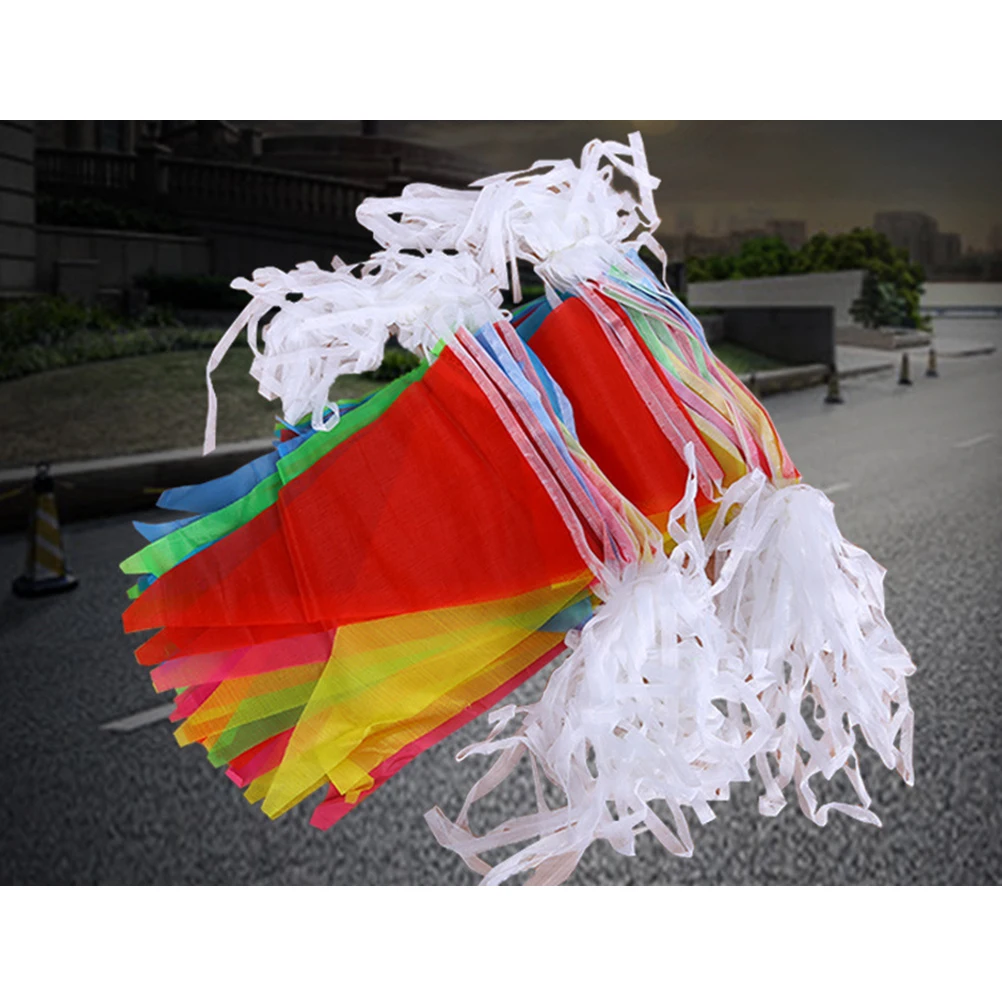 

4 Packs 40M Multicolor String Flag Banner Colorful Pendant Flags For Indoor Outdoor Party Decorations And Special Occasions