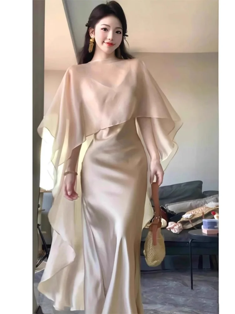 

Корейский Sle, защита от солнца, асимметричная женская шитье из ледяного шелка, летняя футболка Fairy, одинаковая юбка, легкая верхняя одежда