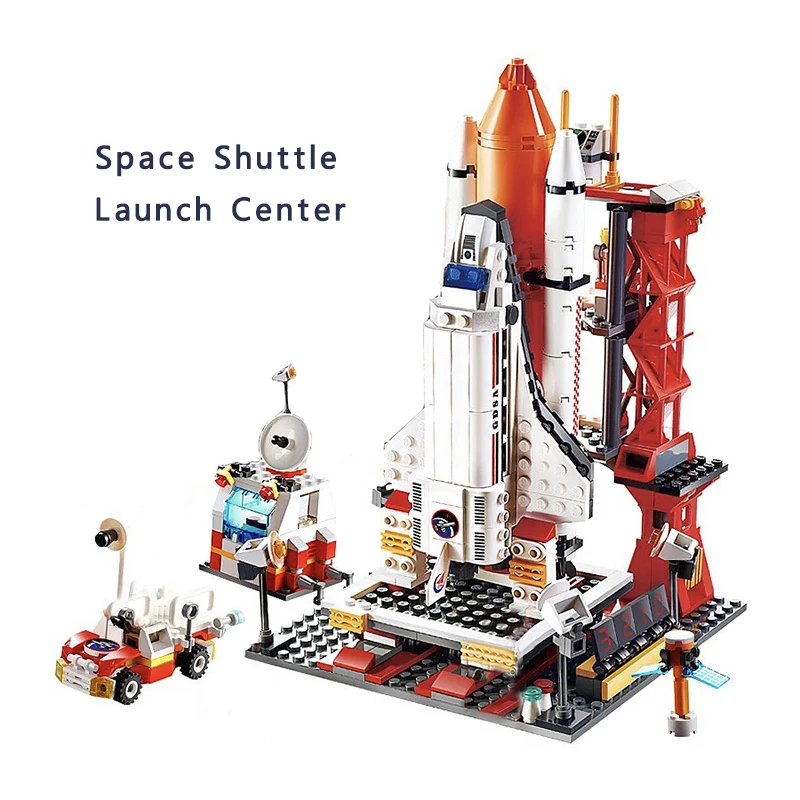 

Boys Space Shuttle Building Set - 679-Piece Educational Puzzle Toy for Ages 5+ with Rocket, Birthday Gift for Kids