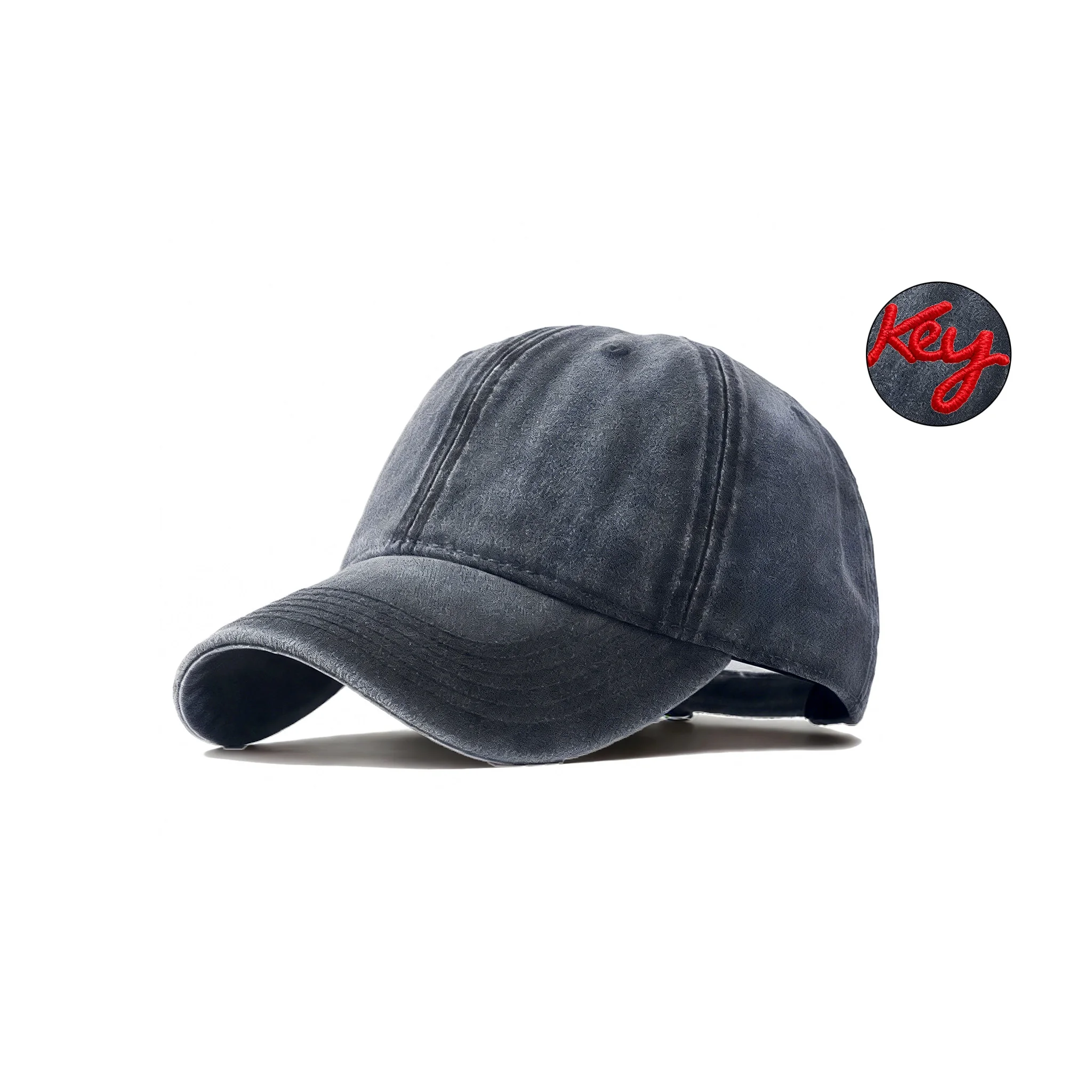 firemonkey-embroidered-logo-waed-out-spor-casual-sun-protection-cotton-cap-adjustable-round-top-bent-brim-hat-ex