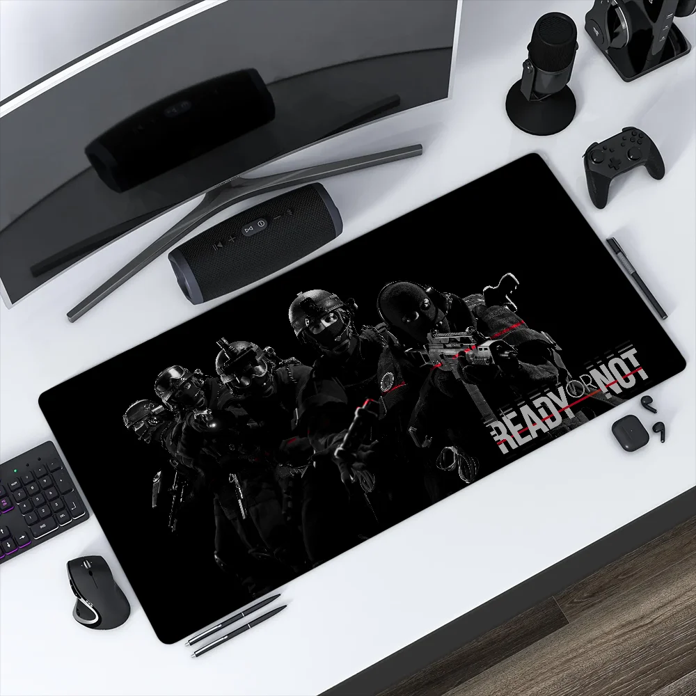Game R-Ready or Not Mouse Pad Non-slip Thickened Large Writing Lockedge Office Student Gaming Cushion MousePad